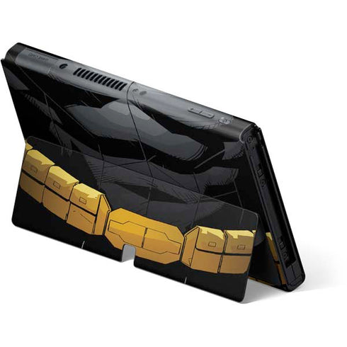 DC Comics Batman Chest Comic art Nintendo Switch OLED (2021) Skin