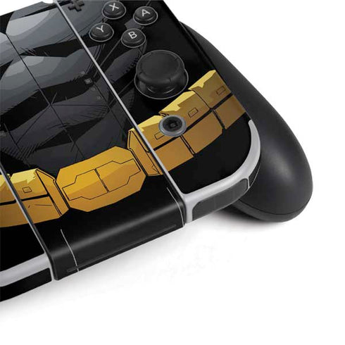 DC Comics Batman Chest Comic art Nintendo Switch OLED (2021) Skin