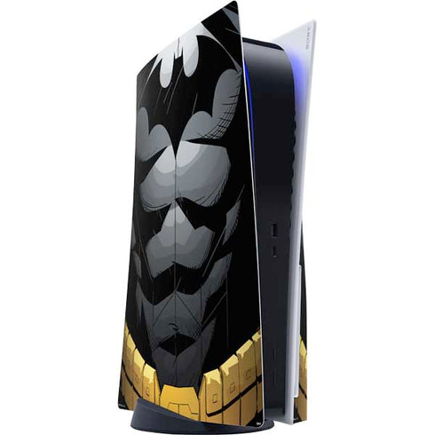 DC Comics Batman Chest Comic art PS5 Console Skin