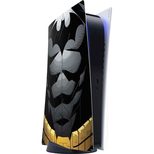 DC Comics Batman Chest Comic art PS5 Digital Edition Console Skin