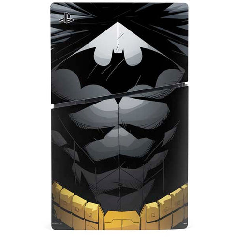 DC Comics Batman Chest Comic art PS5 Slim Disk Bundle Skin