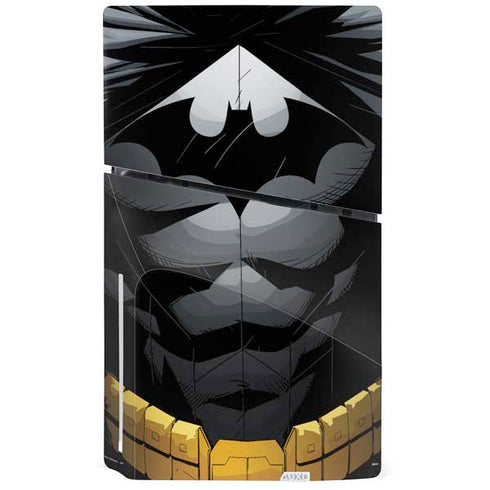 DC Comics Batman Chest Comic art PS5 Slim Disk Console Skin