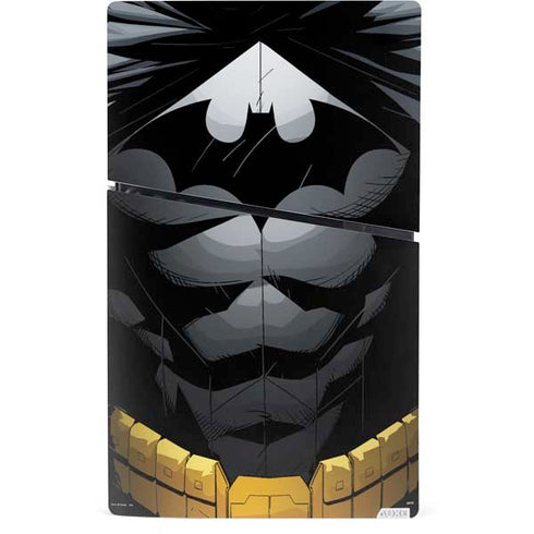 DC Comics Batman Chest Comic art PS5 Slim Digital Edition Console Skin
