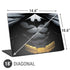 DC Comics Batman Chest Comic art Universal Laptop 18in (14.6 x 10.6in) Skin