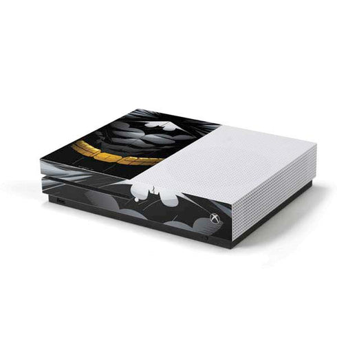 DC Comics Batman Chest Comic art Xbox One S Console Skin