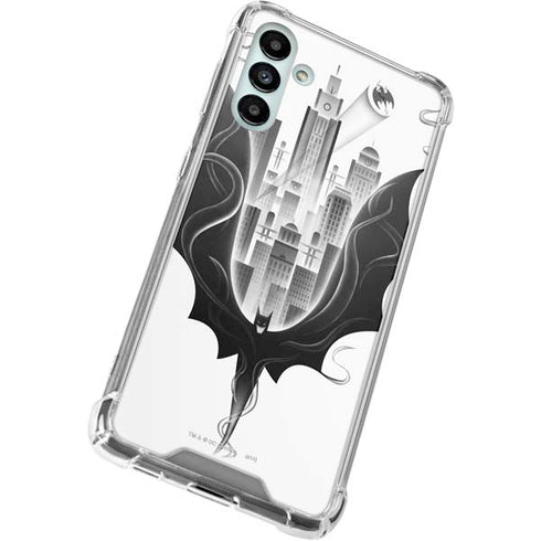 DC Comics Batman City Scape Cover Art Galaxy A13 5G Clear Case