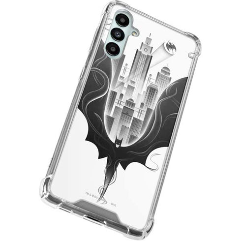 DC Comics Batman City Scape Cover Art Galaxy A15 5G Clear Case