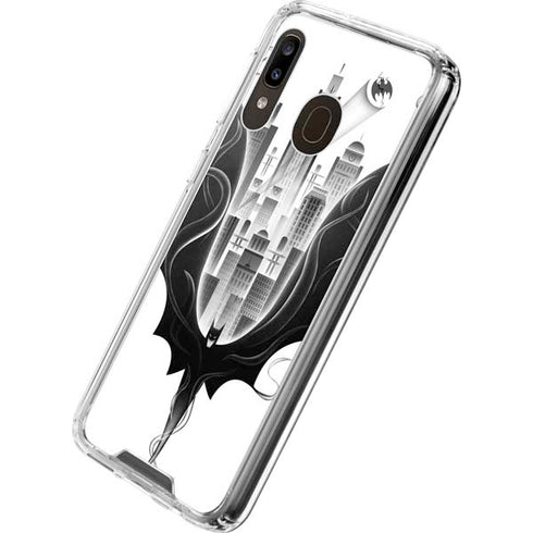 DC Comics Batman City Scape Cover Art Galaxy A30 Clear Case
