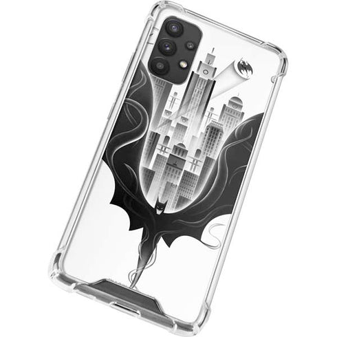 DC Comics Batman City Scape Cover Art Galaxy A32 5G Clear Case