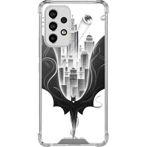 DC Comics Batman City Scape Cover Art Galaxy A53 5G Clear Case