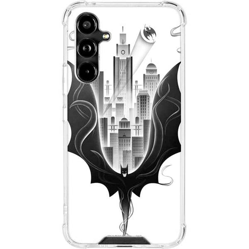 DC Comics Batman City Scape Cover Art Galaxy A54 5G Clear Case