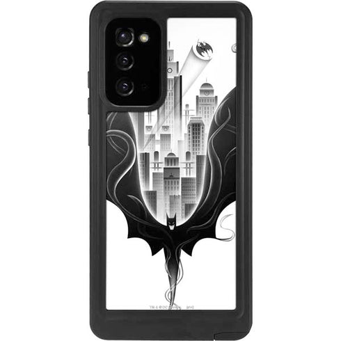 DC Comics Batman City Scape Cover Art Galaxy Note20 5G Waterproof Case