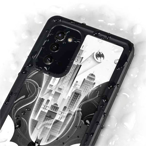 DC Comics Batman City Scape Cover Art Galaxy Note20 5G Waterproof Case