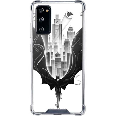 DC Comics Batman City Scape Cover Art Galaxy S20 FE Clear Case