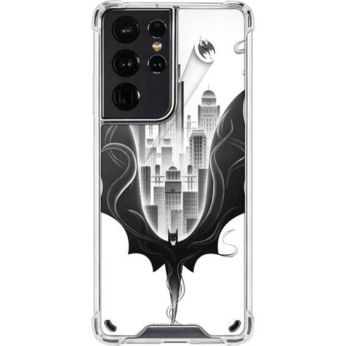 DC Comics Batman City Scape Cover Art Galaxy S21 Ultra 5G Clear Case