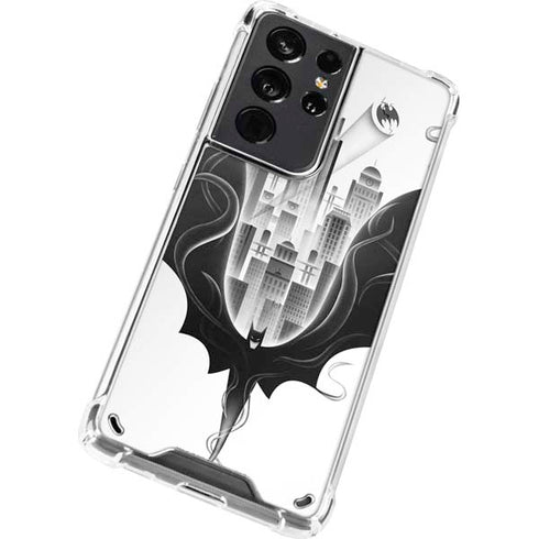 DC Comics Batman City Scape Cover Art Galaxy S21 Ultra 5G Clear Case