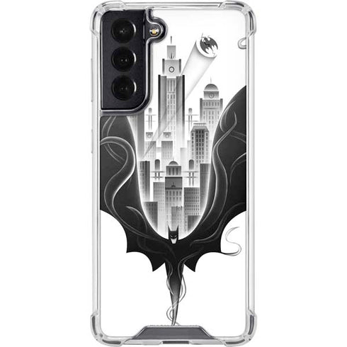 DC Comics Batman City Scape Cover Art Galaxy S22 Clear Case