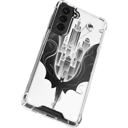DC Comics Batman City Scape Cover Art Galaxy S22 Plus Clear Case