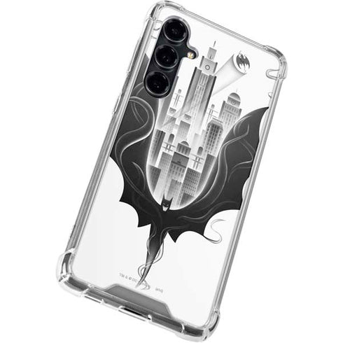 DC Comics Batman City Scape Cover Art Galaxy S23 FE Clear Case