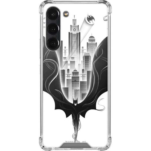 DC Comics Batman City Scape Cover Art Galaxy S23 Plus Clear Case