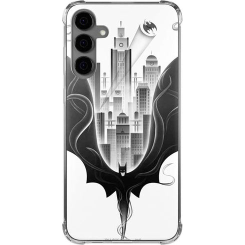 DC Comics Batman City Scape Cover Art Galaxy S24 Plus Clear Case