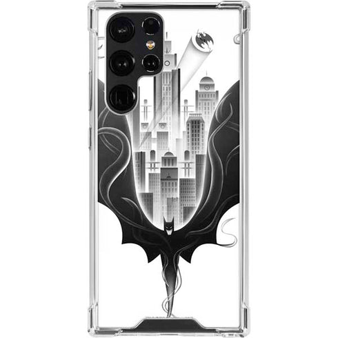 DC Comics Batman City Scape Cover Art Galaxy S24 Ultra Clear Case