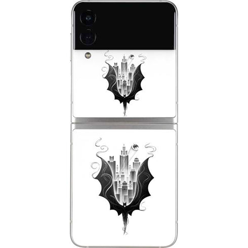 DC Comics Batman City Scape Cover Art Galaxy Z Flip3 5G Skin