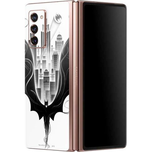 DC Comics Batman City Scape Cover Art Galaxy Z Fold2 5G Skin