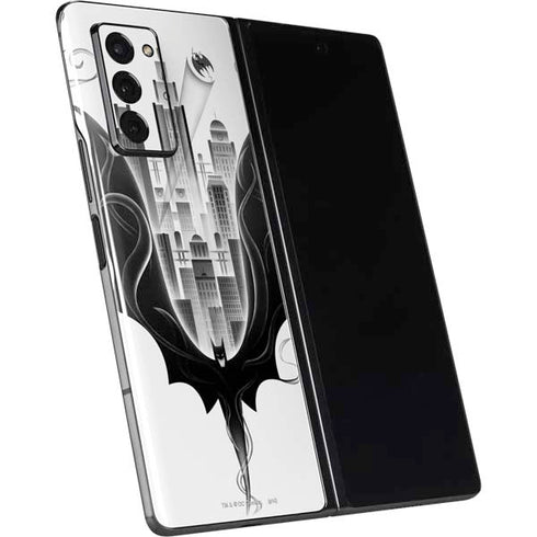 DC Comics Batman City Scape Cover Art Galaxy Z Fold2 5G Skin