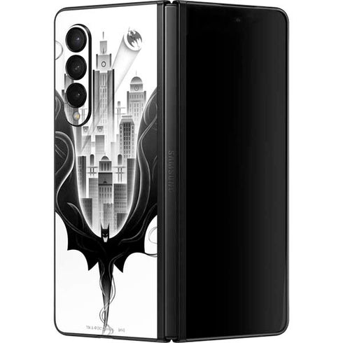 DC Comics Batman City Scape Cover Art Galaxy Z Fold3 5G Skin