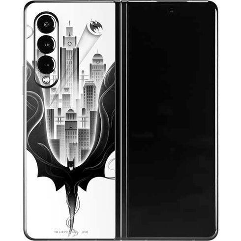 DC Comics Batman City Scape Cover Art Galaxy Z Fold3 5G Skin