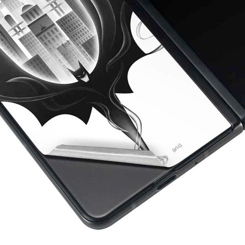 DC Comics Batman City Scape Cover Art Galaxy Z Fold3 5G Skin