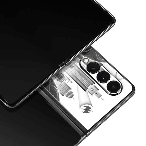 DC Comics Batman City Scape Cover Art Galaxy Z Fold3 5G Skin