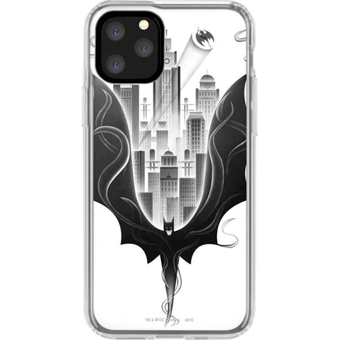 DC Comics Batman City Scape Cover Art iPhone 11 Pro Clear Case
