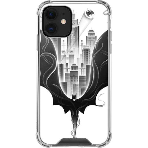 DC Comics Batman City Scape Cover Art iPhone 12 Clear Case