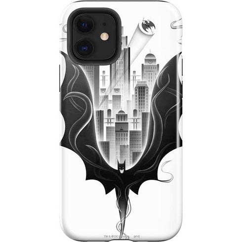 DC Comics Batman City Scape Cover Art iPhone 12 Impact Case