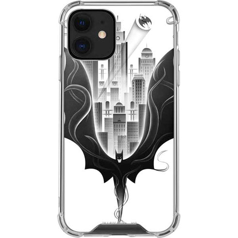 DC Comics Batman City Scape Cover Art iPhone 12 Mini Clear Case