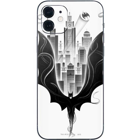 DC Comics Batman City Scape Cover Art iPhone 12 Mini Skin