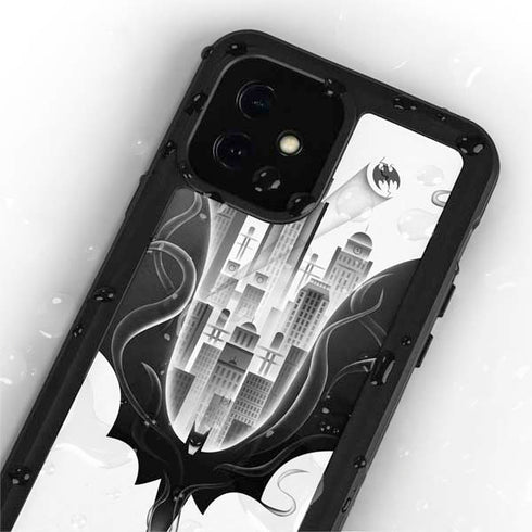 DC Comics Batman City Scape Cover Art iPhone 12 Waterproof Case