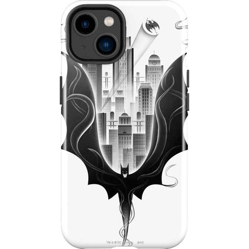 DC Comics Batman City Scape Cover Art iPhone 15 Plus Impact Case