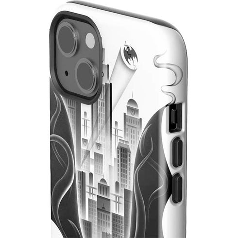 DC Comics Batman City Scape Cover Art iPhone 15 Impact Case