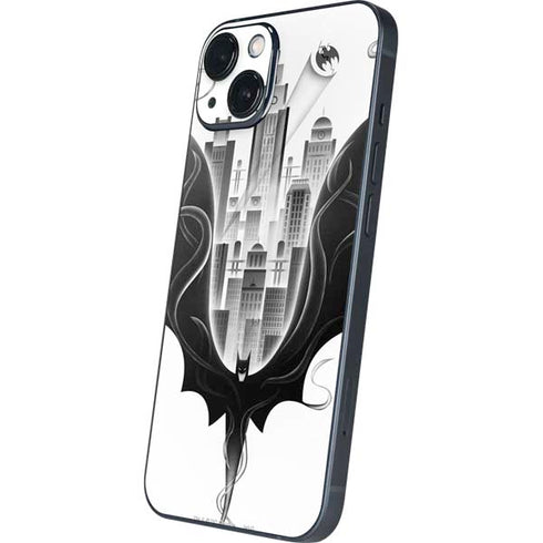 DC Comics Batman City Scape Cover Art iPhone 14 Plus Skin