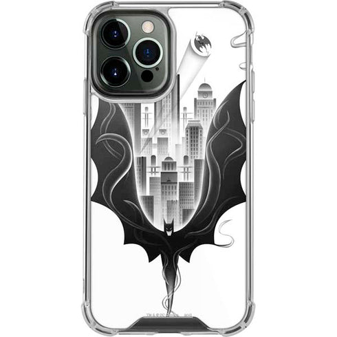 DC Comics Batman City Scape Cover Art iPhone 14 Pro Max Clear Case