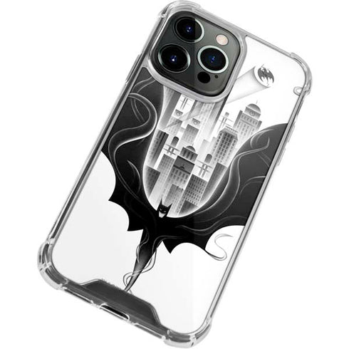 DC Comics Batman City Scape Cover Art iPhone 14 Pro Max Clear Case