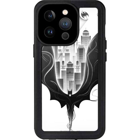 DC Comics Batman City Scape Cover Art iPhone 14 Pro Waterproof Case