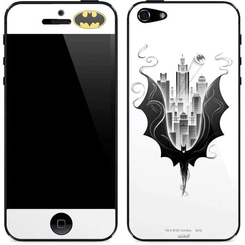 DC Comics Batman City Scape Cover Art iPhone 5/5s/5SE Skin