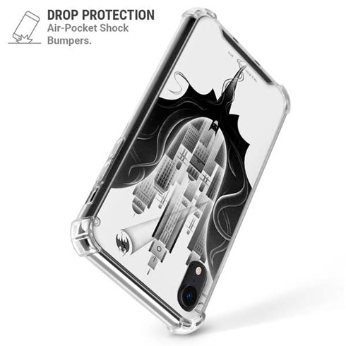 DC Comics Batman City Scape Cover Art iPhone XR Clear Case