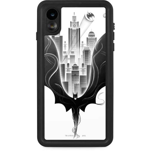 DC Comics Batman City Scape Cover Art iPhone XR Waterproof Case