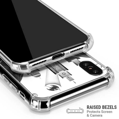 DC Comics Batman City Scape Cover Art iPhone XS Max Clear Case