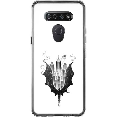 DC Comics Batman City Scape Cover Art LG K51/Q51 Clear Case